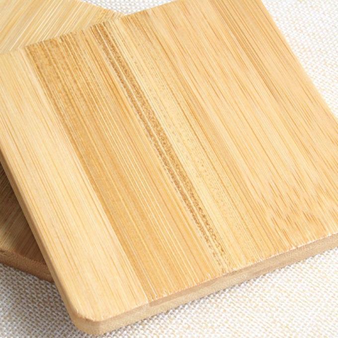 Subterrâneas de bambu para artesanato, subterrâneas redondas quadradas para artesanato revestidas subterrâneas simples para copos de bebida com tamanho adequado 1