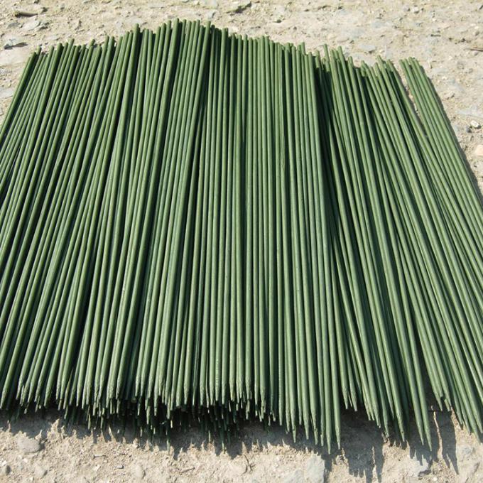 Natureza Bamboo Flower Stick Para arranjo de jardim Tintura Bamboo Stick Flower Support 4