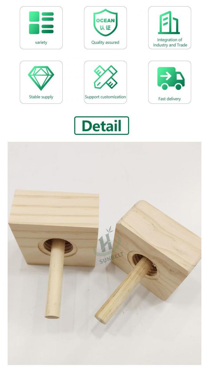 Botelha de difusão de cana de óleo essencial vazia de cilindro/quadrado com bastão de bola de madeira 2