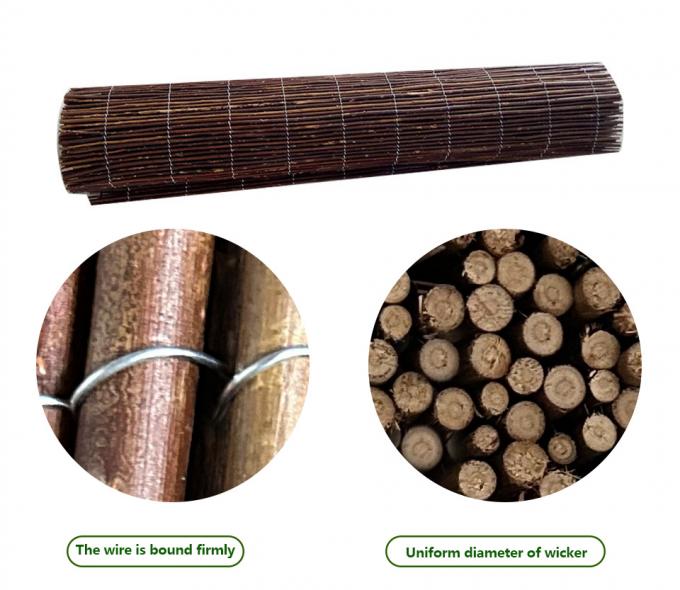 Ramos naturais de salgueiro para um cenário perfeito e solução de privacidade 1