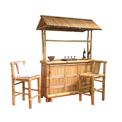 Os quintais encalham o partido Tiki Bars With Roof de bambu exterior para obstruir o Sun