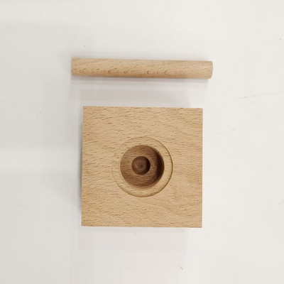 Aromaterapia Quadrada Profissional Bamboo Jar tapa com bastão de madeira para difusão de aroma