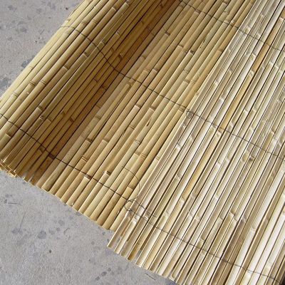 Fábrica de vedação de bambu Slate materiais naturais sólidos jardim privacidade Slate de bambu