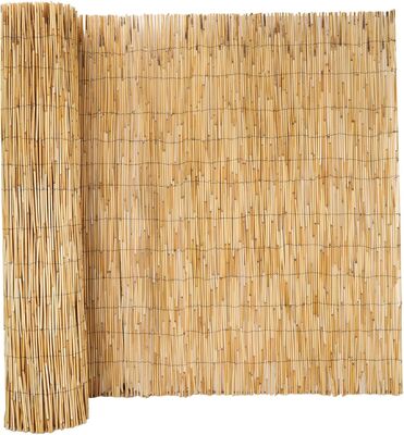 Ecologicamente amigável Natural Reed Fence Light Weight Willow Screen para jardim privacidade 180x150cm