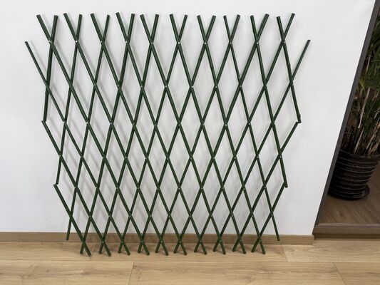 Rolô de Cerca Expansível de Bambu Ecológico com Estrutura Pintada a Pó e Tamanho Personalizado para Privacidade Externa