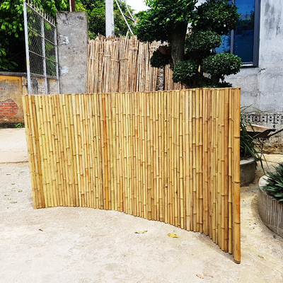 Casa verde do jardim de bambu decorativo fumado do berçário de Screen Fencing For da cerca