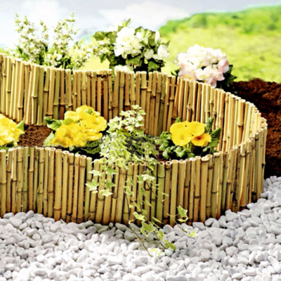 cerca de bambu decorativa da beira de Little Garden Decorative da cerca de 20x100cm