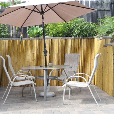 do jardim de bambu decorativo de Natural Bamboo Fence da cerca de 180cm seleção rolada de bambu