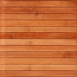 Papel de parede de bambu natural 17mm almofadando de bambu feito à mão tecido para trás para a decoração da casa
