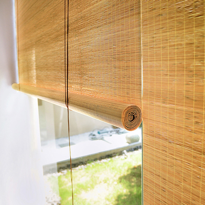 da cortina de bambu feito a mão do rolo da altura do comprimento 2m de 1m decoração de proteção da casa da privacidade