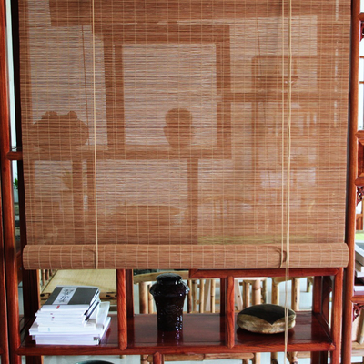 da cortina de bambu feito a mão do rolo da altura do comprimento 2m de 1m decoração de proteção da casa da privacidade