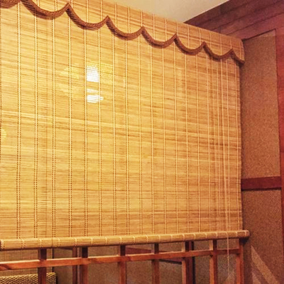 a cortina de janela cega de bambu Sun do rolo da natureza de 2m impermeabiliza a decoração da casa