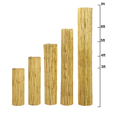 Cerco de bambu de With Frame Carbonized da cerca de bambu decorativa do berçário 2x1.8m