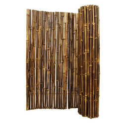 Cerco de bambu de With Frame Carbonized da cerca de bambu decorativa do berçário 2x1.8m