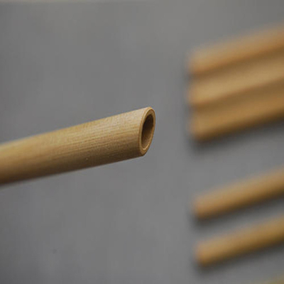 Biodegradável Compostable das palhas reusáveis de bambu amigáveis de Eco com Straw Cleaner