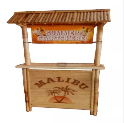 Porta exterior interna de Tiki Bars With Cabinet And da praia do partido