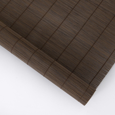 Cortinas exteriores de bambu cegas de bambu de filtração leves do rolo do Matchstick do rolo acima