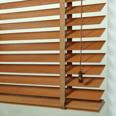Umidade cega de bambu lisa natural do rolo e cortinas de bambu da prova do oídio