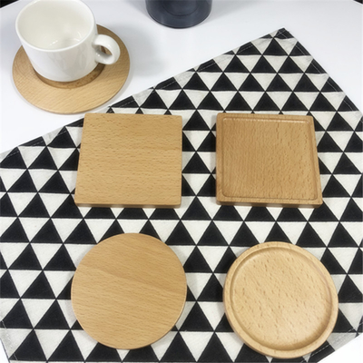Esteira impermeável de Mat For Home Cafe Drinking da pousa-copos das pousas-copos de bambu vazias redondas