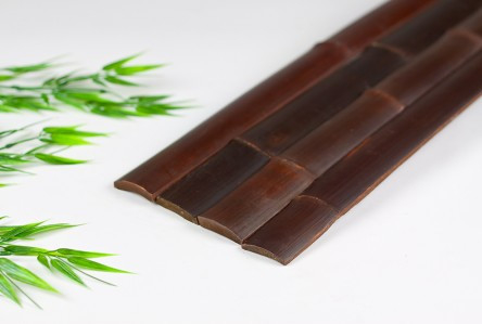 220cm Polos de bambu bruto preto Polos de bambu natural Verniz Superfície lisa