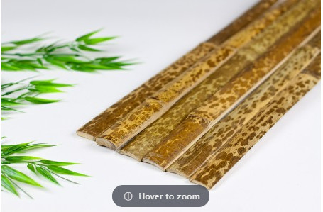 As venezianas de bambu grossas da matéria prima de bambu natural de Moso para a decoração Handcraft