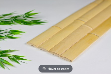 Bastões contínuos de bambu do diâmetro de bambu natural do comprimento 3cm de Tonkin Polos 150cm
