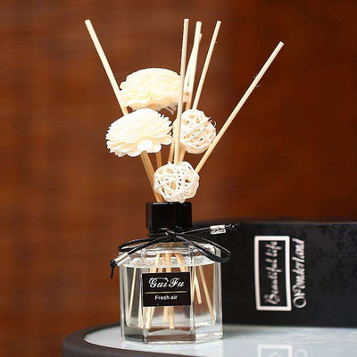 varas de madeira luxuosas do difusor do óleo essencial do aroma do refrogerador de Reed Diffuser Sticks Home Air do Rattan de 22.5cm