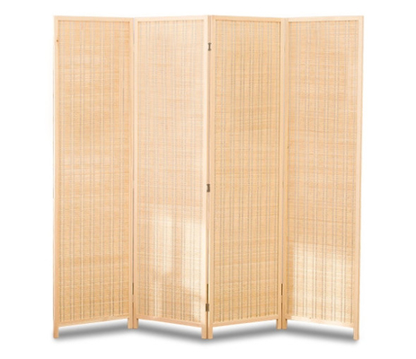 Tela de bambu do móvel dos divisores de sala para a privacidade da separação da dobradura da decoração da casa