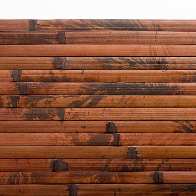 Almofadar de bambu das venezianas de bambu naturais do Wallcovering para o restaurante da casa