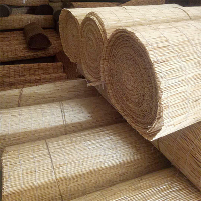 Peso de vime natural Willow Fence For Yards Privacy de Panels Roller Light da cerca