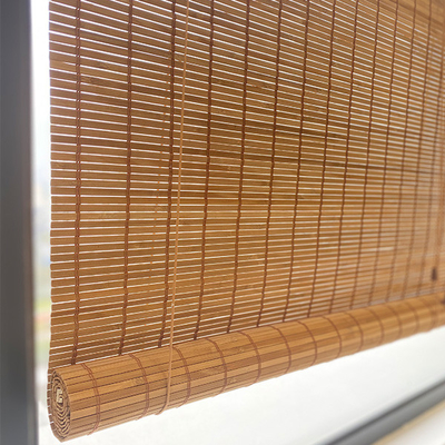 O bambu natural rola acima o obturador cego de Roman Shade Home Decoration Sun da janela