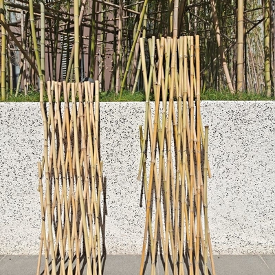 Jardim flexível de bambu expansível da treliça de Polos que cerca para a decoração 120*180cm do balcão