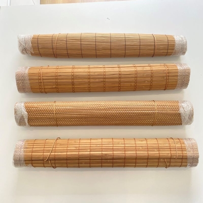 Proteção solar cega de bambu personalizada 180*180cm do rolo das máscaras de madeira para a casa