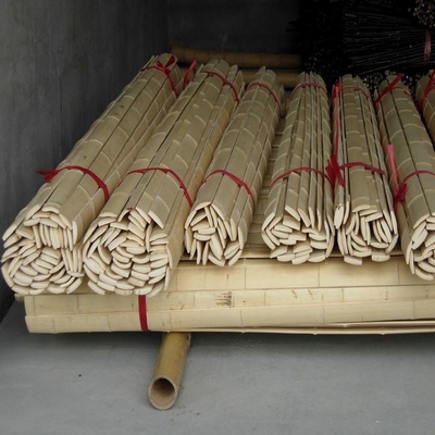 Moso grande exterior reto seco personalizado Polos de bambu cor natural de 60cm a de 595cm