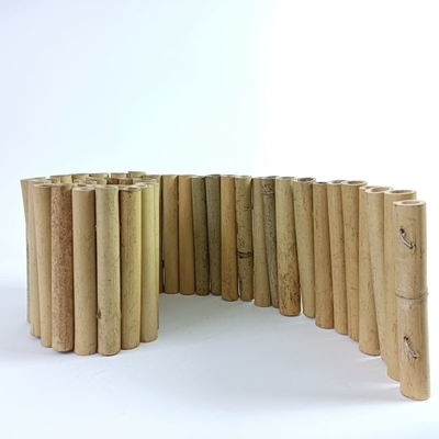20x100cm Cane Bamboo Edging Border Fence para o balcão pequeno do jardim decorativo