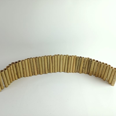 20x100cm Cane Bamboo Edging Border Fence para o balcão pequeno do jardim decorativo