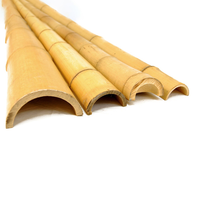 Do diâmetro de bambu do comprimento 3cm das venezianas 150cm de Tonkin bastões contínuos de pintura naturais