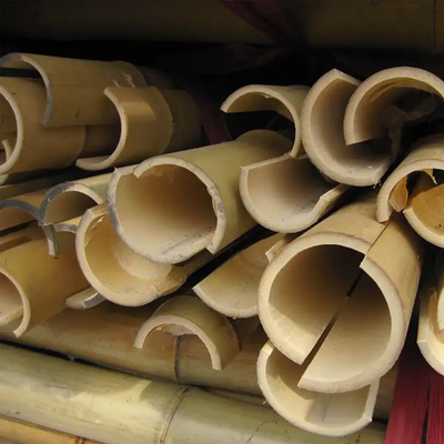 Do diâmetro de bambu do comprimento 3cm das venezianas 150cm de Tonkin bastões contínuos de pintura naturais