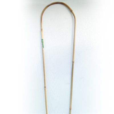O bambu 100% da matéria prima estaca 6m as aros da forma que de U Handcrafted a flor do apoio da treliça