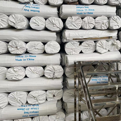 O bambu de bambu natural personalizado da matéria prima estaca o diâmetro do comprimento 6mm de 40cm 60cm 90cm