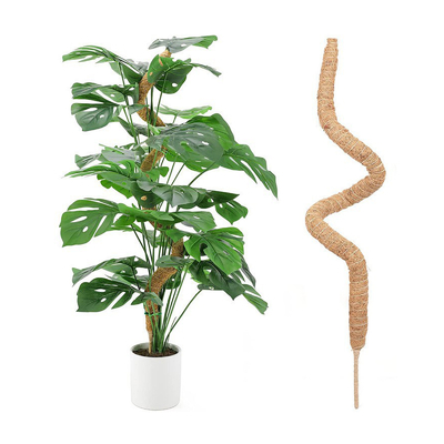 plantas de Moss Totem Pole Kit For da fibra de coco de 44cm que escalam e que apoiam o coco Polo das plantas