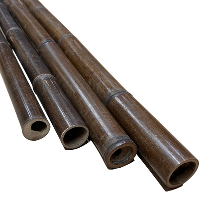 do verde de bambu cru da pintura de 150cm estacas de bambu decorativas pretas vermelhas do jardim Polos