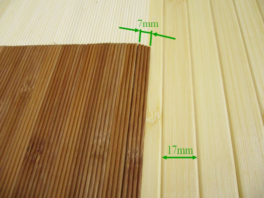 220cm Polos de bambu bruto preto Polos de bambu natural Verniz Superfície lisa
