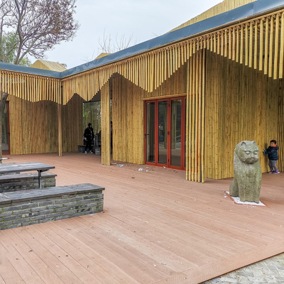 Bambu natural Polo de um Moso de 10 pés para a construção de construção do jardim
