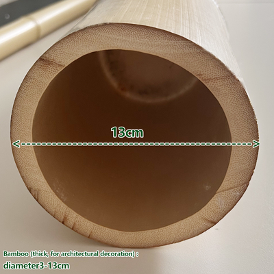 Diâmetro cru natural de Polos 2cm 3cm 4cm 5cm 6cm 8cm 10cm do bambu de Moso