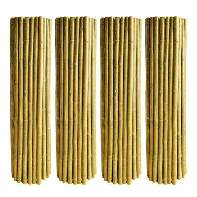 Cerca de bambu decorativa reutilizável personalizada para decoração de fazenda