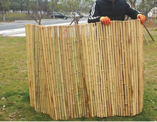 A beira amigável do jardim de Eco cerca a cerca 240cm de bambu Panels Garden Border de 180cm