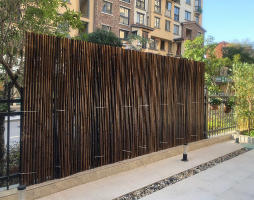 tela de bambu de 2x1.5m que cerca o jardim almofadando de bambu da casa de Decotative do quintal
