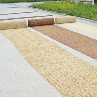 Peso de vime natural Willow Fence For Yards Privacy de Panels Roller Light da cerca