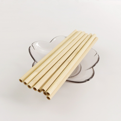 Palhas reusáveis de bambu das palhas de bambu amigáveis de Eco para beber do restaurante da barra do café